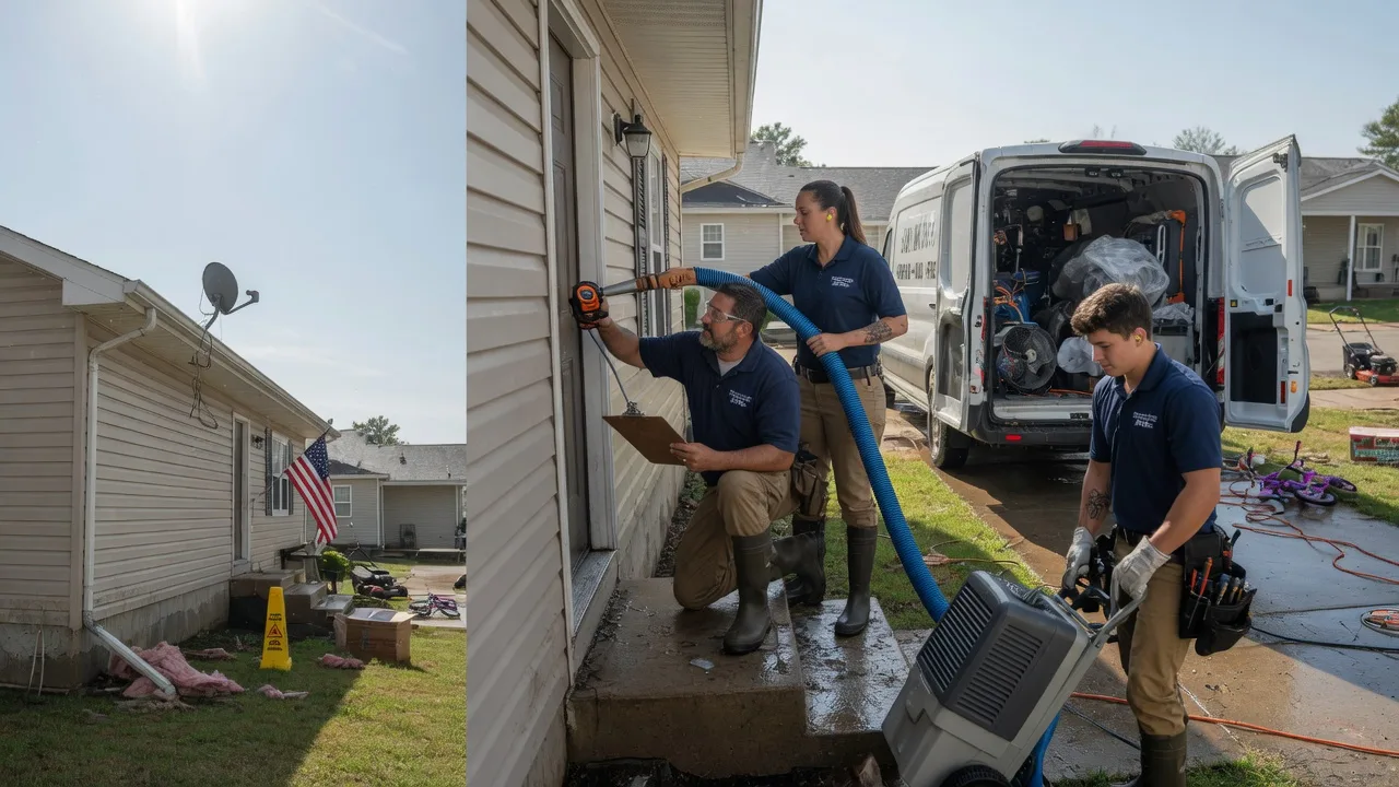 Ceiling Water Damage Restoration in North Chelmsford, MA near me
